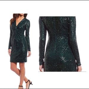 Alex Marie 12 EMERALD ALLOVER Sequin sexy